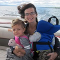 Erynn  Greta and JB on the Boat